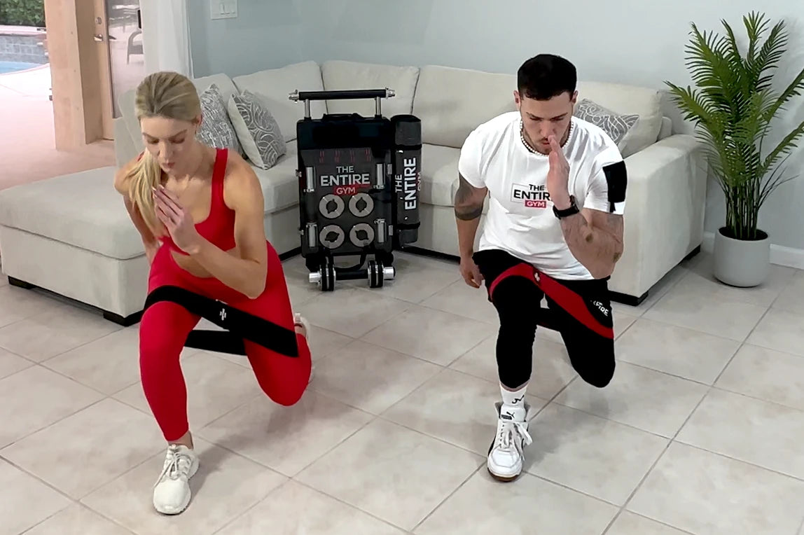 Foldable home gym kit